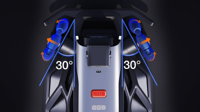 30° Tilted Wheels: No More Getting Stuck